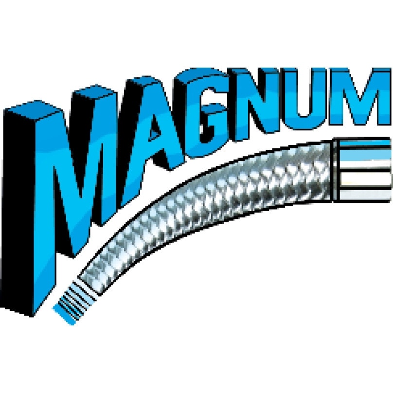 Magnum 3047S Polished Braided Spark Plug Ignition Wires Harley Softail 18-Up