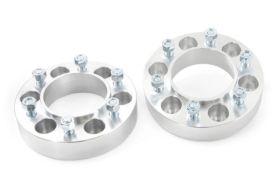 Rough Country 10089 1.5" 5x5.5 Wheel Spacers 2005-2019 Toyota Tacoma 4-Runner