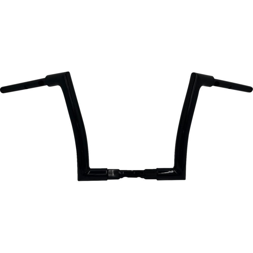 FBI Inc Black 1-1/2" EZ Install Flat Top 12" Handlebar for 23.5-Up FLTRX