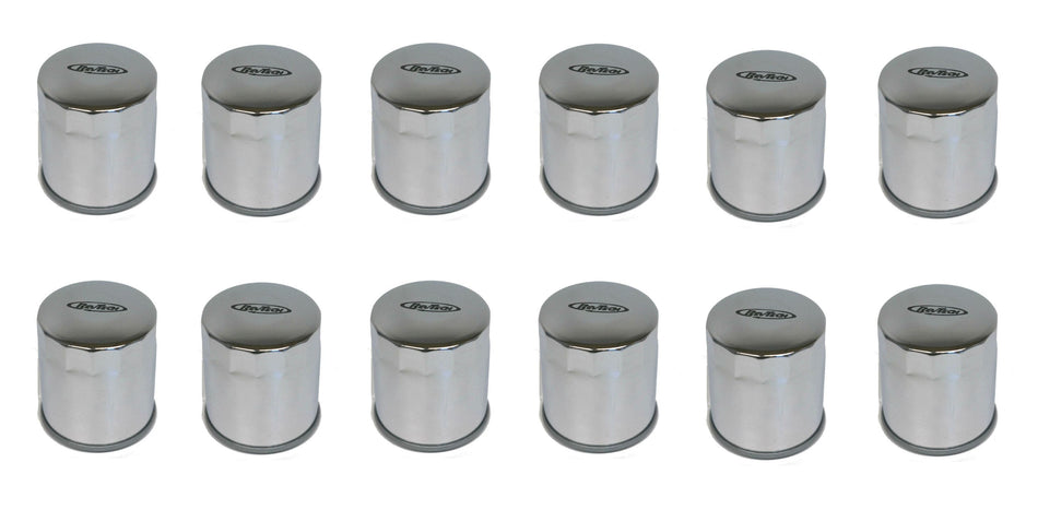 Custom Chrome Rev Tech Oil Filters x12 Lot of 12 Harley Big Twin EVO 63796-77A Repl.