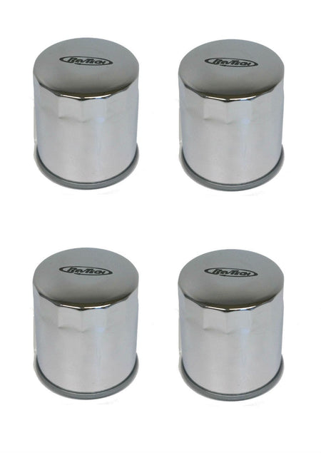 Custom Chrome Rev Tech Oil Filters Lot of 4 for Harley Big Twin EVO Models X 4 