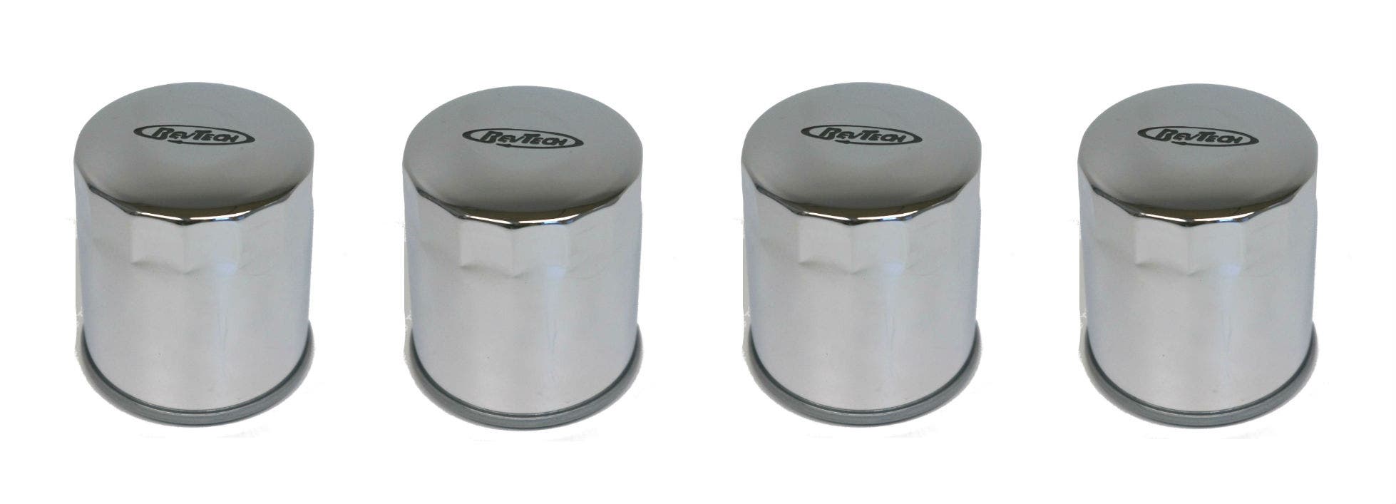 Custom Chrome Rev Tech Oil Filters Lot of 4 for Harley Big Twin EVO Models X 4 