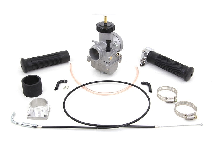 V-Twin 35-1708 34mm 45" Side Valve Carburetor Kit Classic Harley W G U 37-59