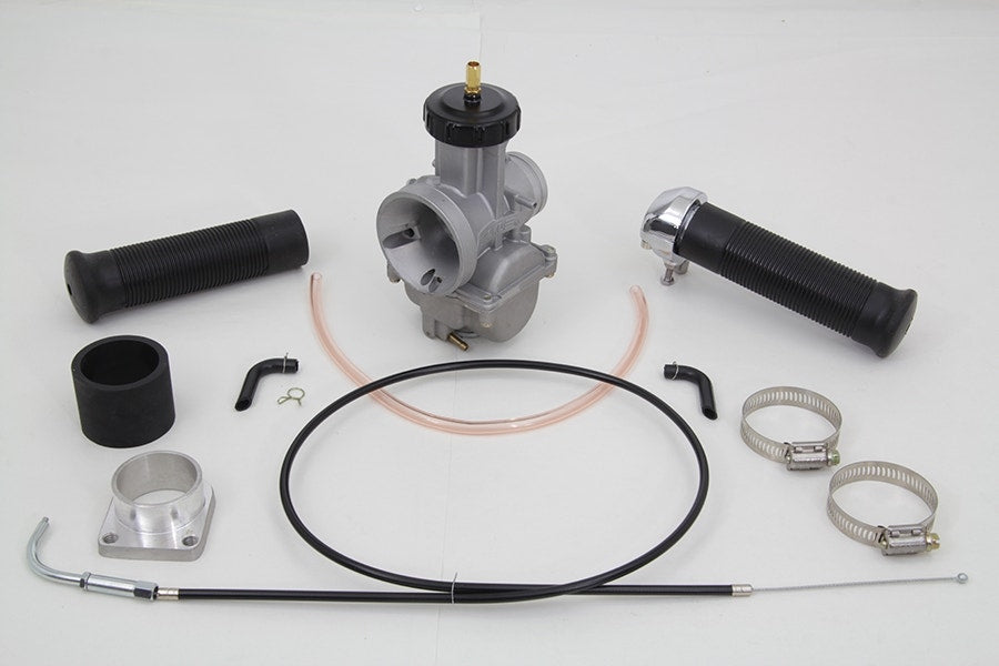V-Twin 35-1708 34mm 45" Side Valve Carburetor Kit Classic Harley W G U 37-59