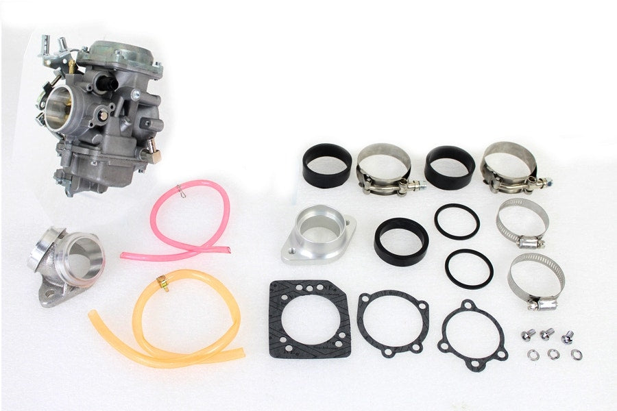 V-Twin 35-1751 40mm CV Carburetor Kit Harley Shovelhead 1970-1984