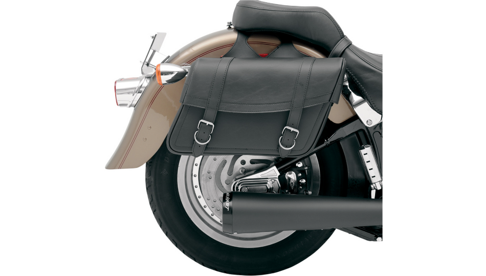 Saddlemen Highwayman Classic Slant Style Throw-Over Large 15" Univ Saddlebags