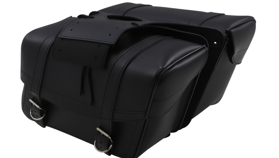 Saddlemen Highwayman Classic Slant Style Throw-Over Large 15" Univ Saddlebags