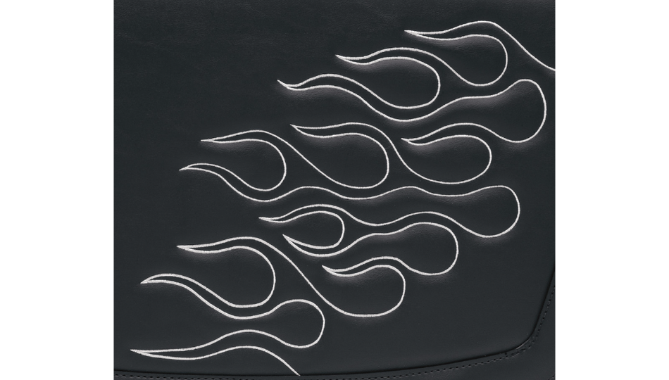 Saddlemen Highwayman Tatto Silver Stitch Medium Universal Throwover Saddlebags
