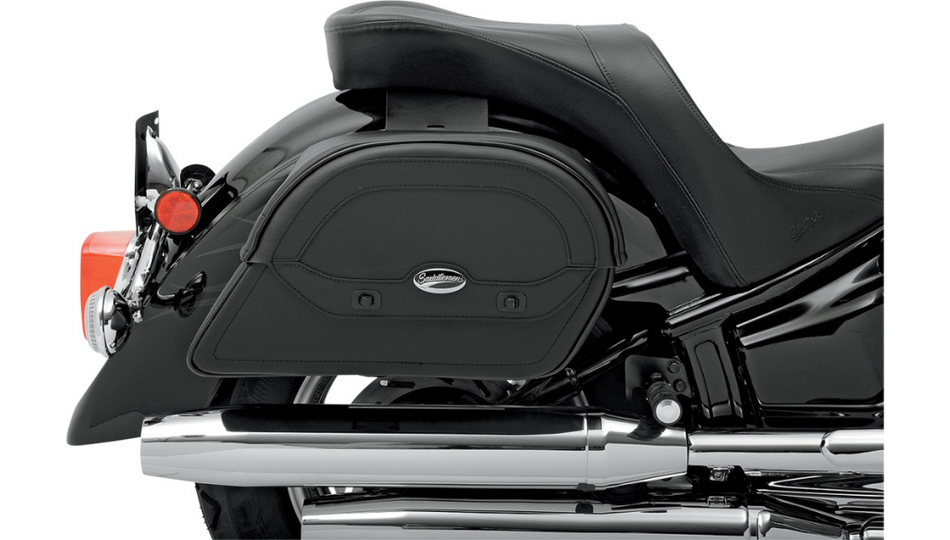 Saddlemen Cruis'N Slant Large 17" Throw-Over Universal Motorcycle Saddlebags
