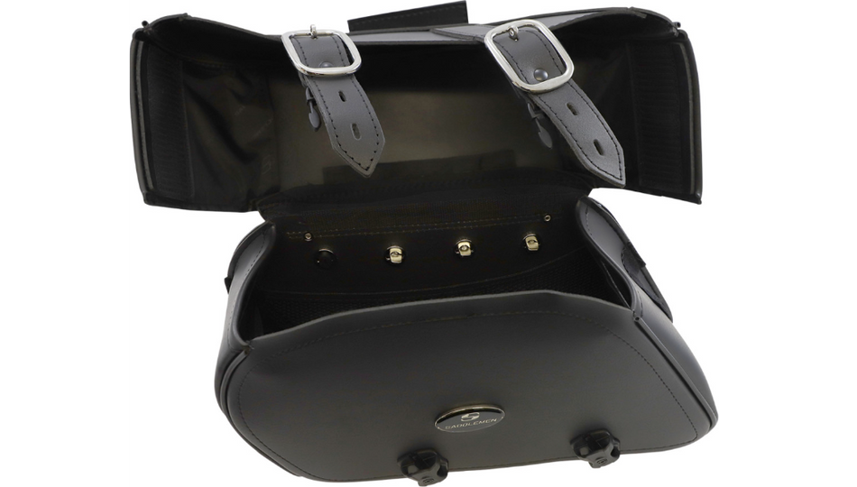 Saddlemen Drifter Slant Throw-Over Large 17" Saddlebags for Harley Metric Cycles