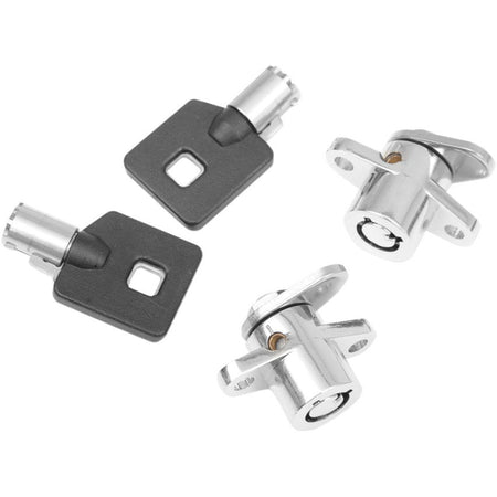 Drag Specialties Replacement Saddlebag Lock Set with Keys Harley OEM Saddlebags - 3501-0867