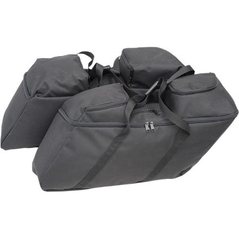 Drag Specialties Collapsible Softail Luggage for Harley OEM Saddlebags 14-18