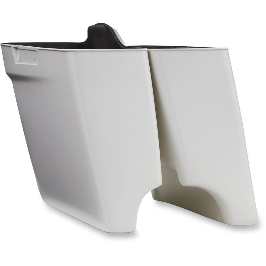 Cycle Visions 4" Extended Right Saddlebag for Harley 14-15 Touring -W/ Cutout