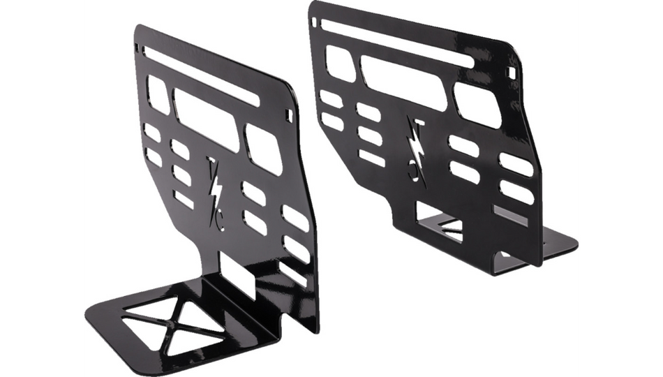 Thrashin Hard Mount Saddlebag Brackets 4 Harley 18-23 Softail and 99-17 Dyna