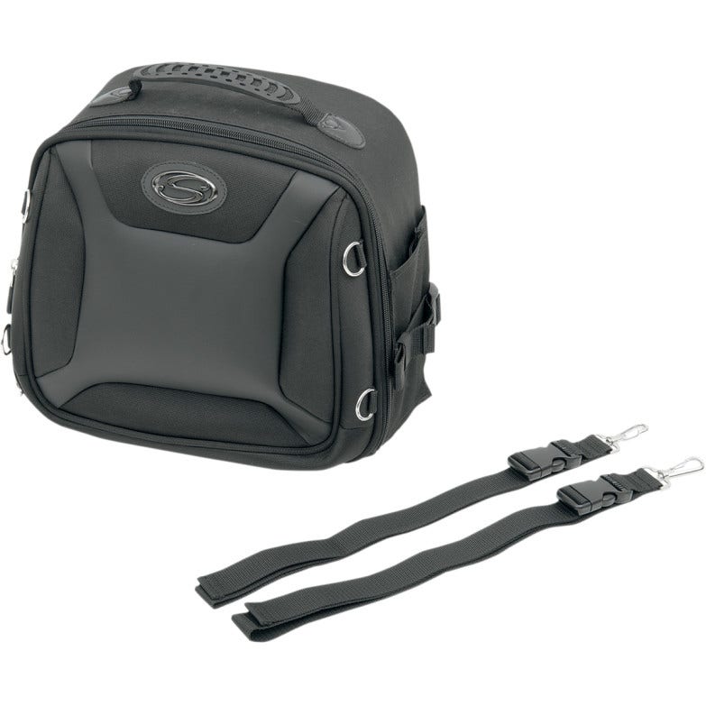 Saddlemen FTB1000 Sport Sissy Bar Luggage Rack Bag Harley Metric Motorcycle