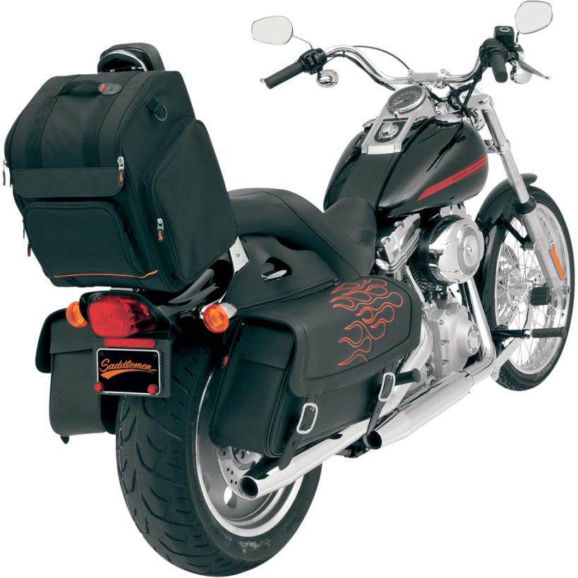 Saddlemen SSR1900 Convienent Universal Bike Bag Luggage for Harley or Metric | 3515-0078