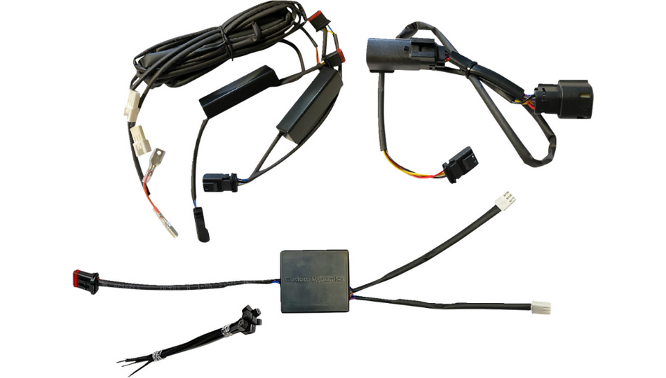 Custom Dynamics Horn Trigger Alternating Strobe Module 4 Harley 14-24 FL Models