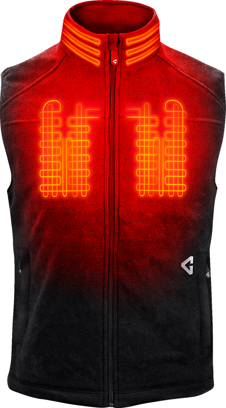 Gerbing Heated Clothing Mens 7V Thermite Fleece Heated Vest 2.0