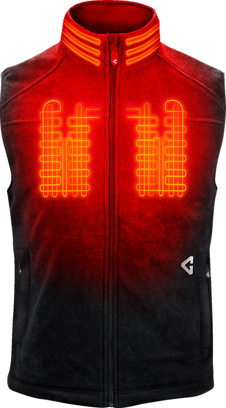 Gerbing Heated Clothing Mens 7V Thermite Fleece Heated Vest 2.0