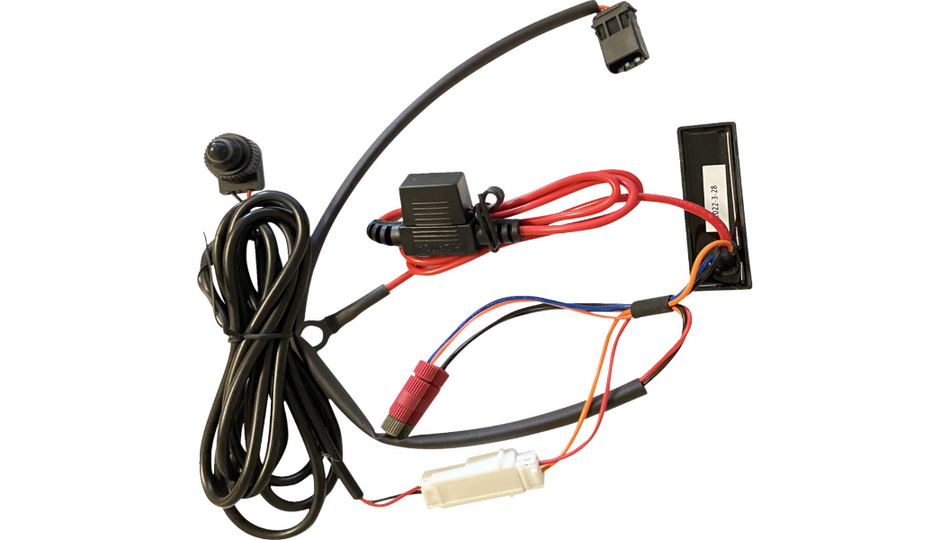 Custom Dynamics LED Driving Light Bar Wiring Harness 4 Harley