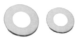 Mid USA Chrome Dust Covers Upper & Lower Bearing Covers for Harley Triple Tree
