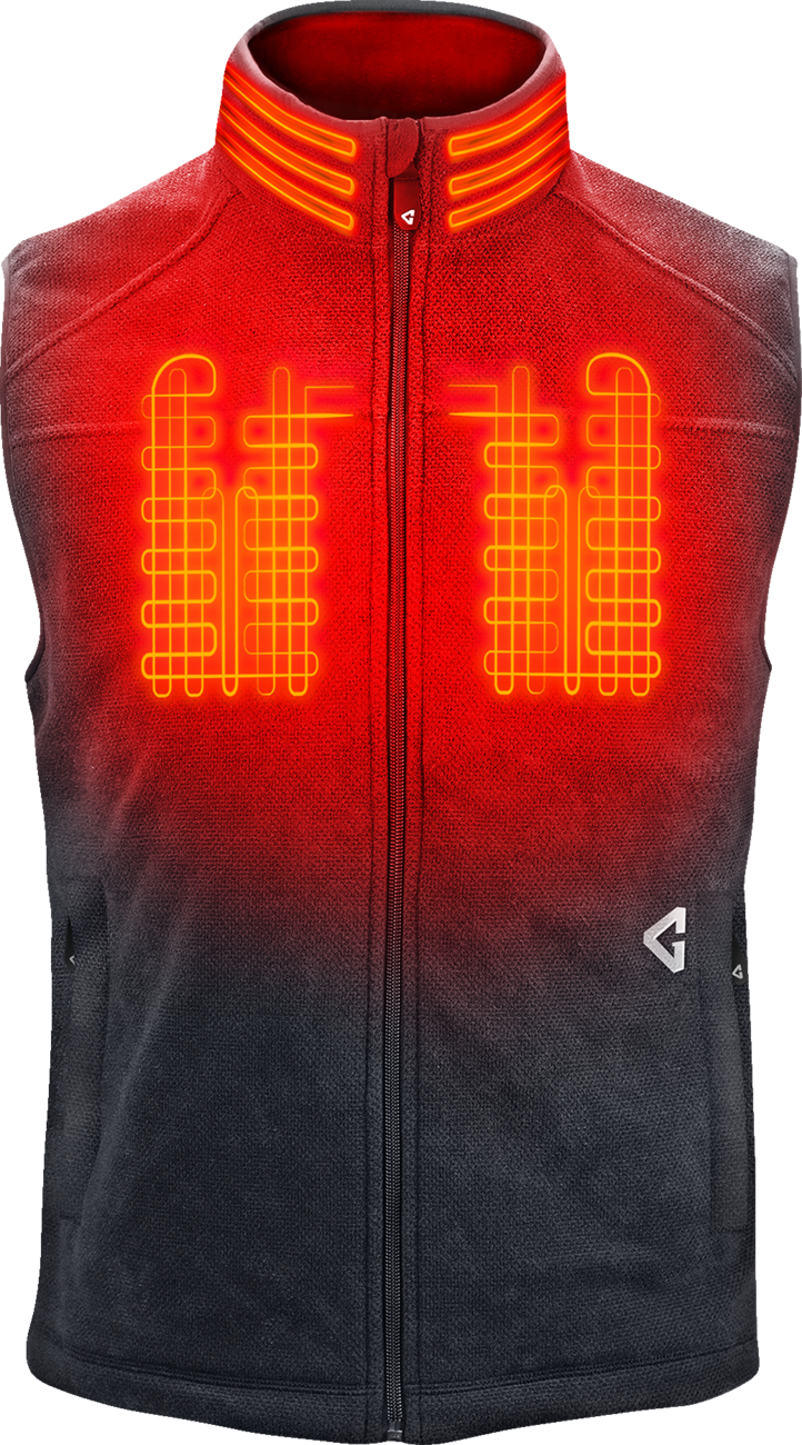 Gerbing Heated Clothing Mens 7V Thermite Fleece Heated Vest 2.0