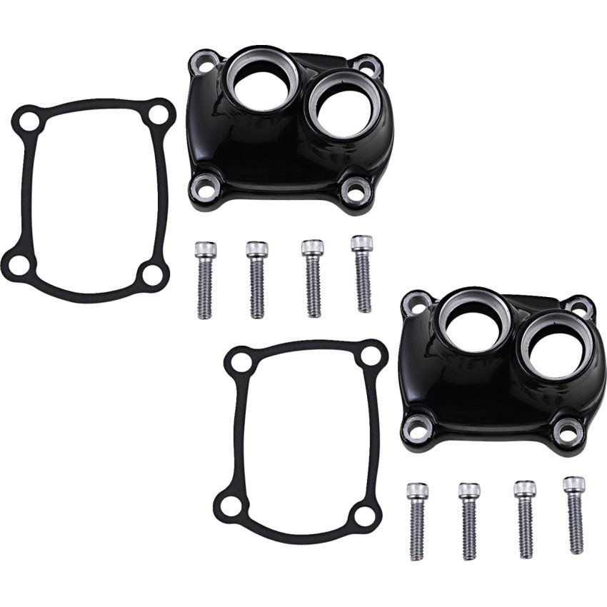 Drag Specialties Lifter Cover Tappet Block Kit for Harley M8 & Twin Cam