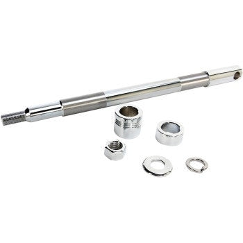Drag Specialties Chrome Front Axle Hardware Kit Harley 00-06 FLST Softail