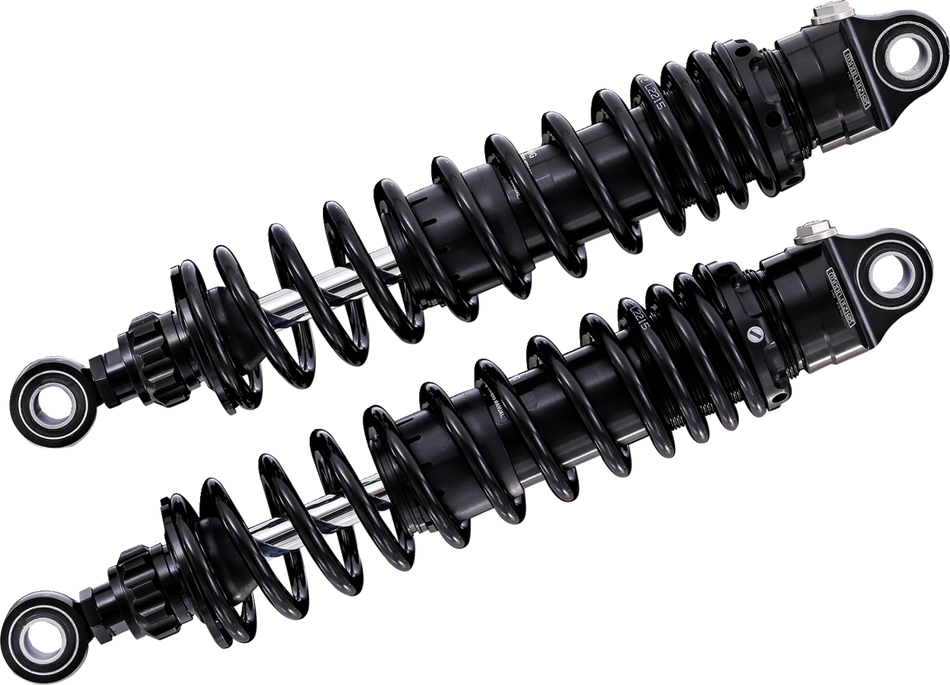 Ohlins STX36 Blackline Rebound Adjustable Heavy Duty 13" Twin Shocks for 1990-2025 Harley-Davidson Touring - Black
