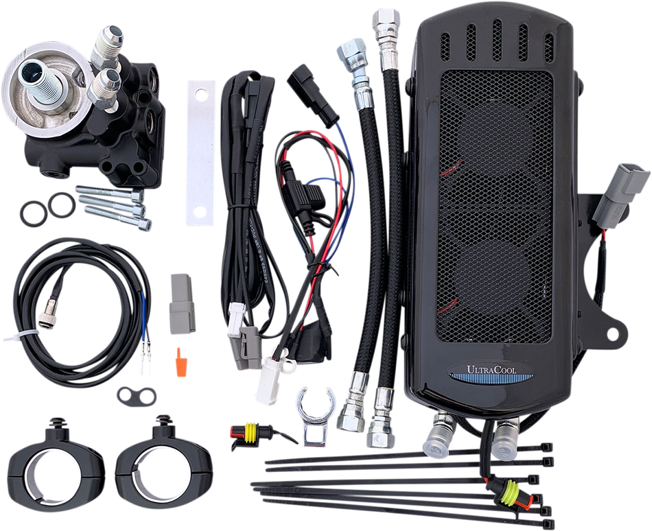 UltraCool IN-1 Oil Cooler Kit for 2014-2025 Indian Chief, Chieftain, Roadmaster, Springfield & Vintage