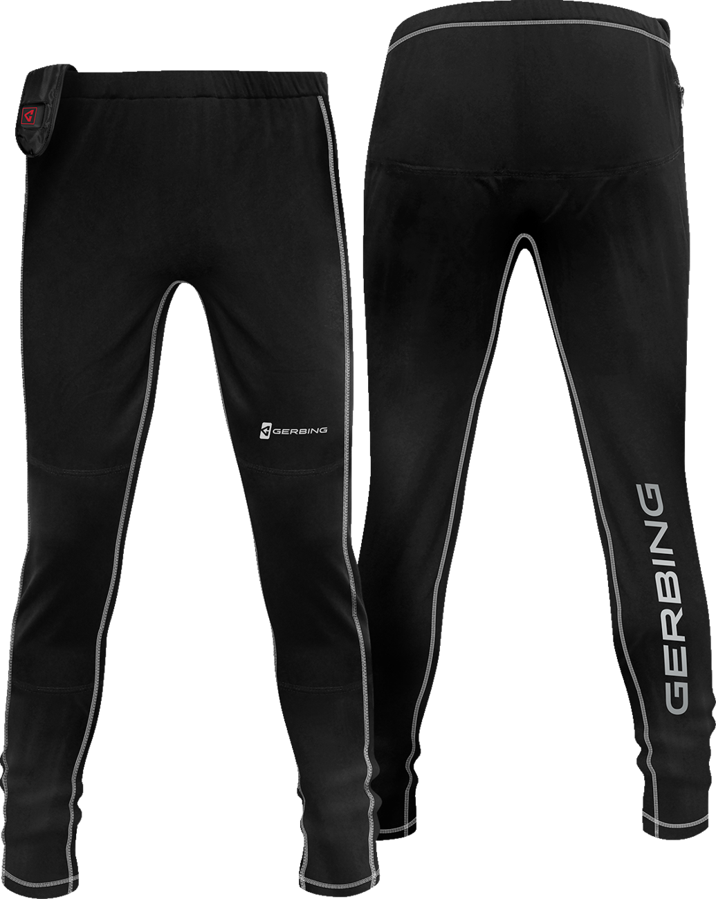 Gerbing Heated Clothing Womens 7V Battery Powered Heated Base Layer Pants - Black