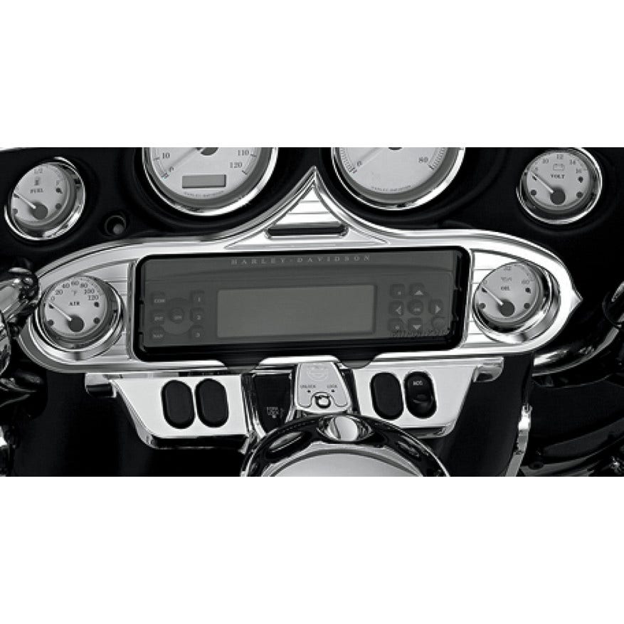 Kuryakyn Chrome Stereo Accent for Harley Batwing Fairing FLH/X 96-13 | 3765