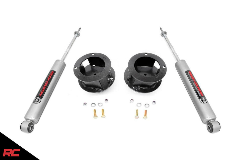 Rough Country 37730 2.5" Leveling Kit w/ N3 Shocks 14-19 Dodge Ram 2500 3500 4WD
