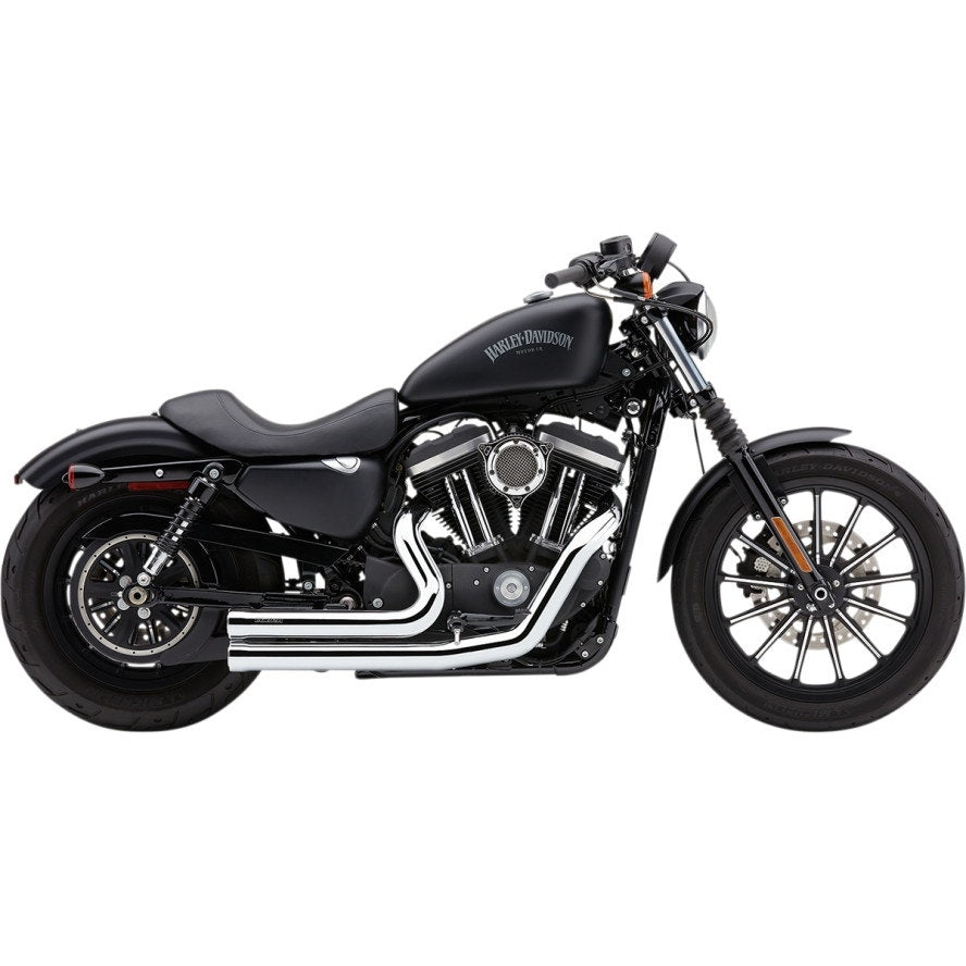 Cobra USA 6704 Chrome Speedster 909 2-2 Exhaust System Harley
