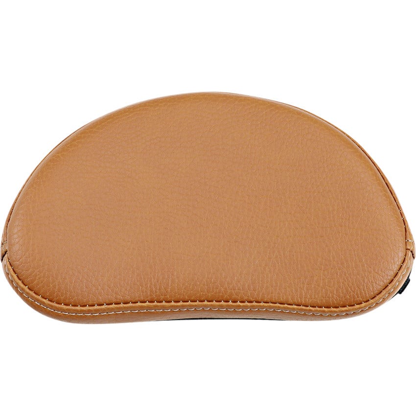 Drag Brown Smooth Faux Leather Backrest Pad for Indian 15-22 Scout Models