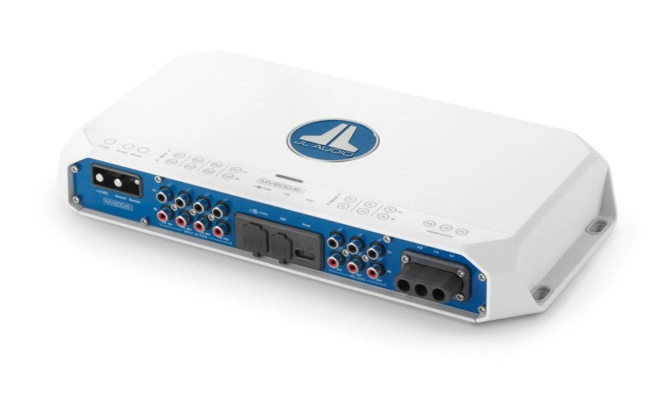 JL Audio 6 Ch. Class D Full-Range Marine Amplifier with Integrated DSP 600W
