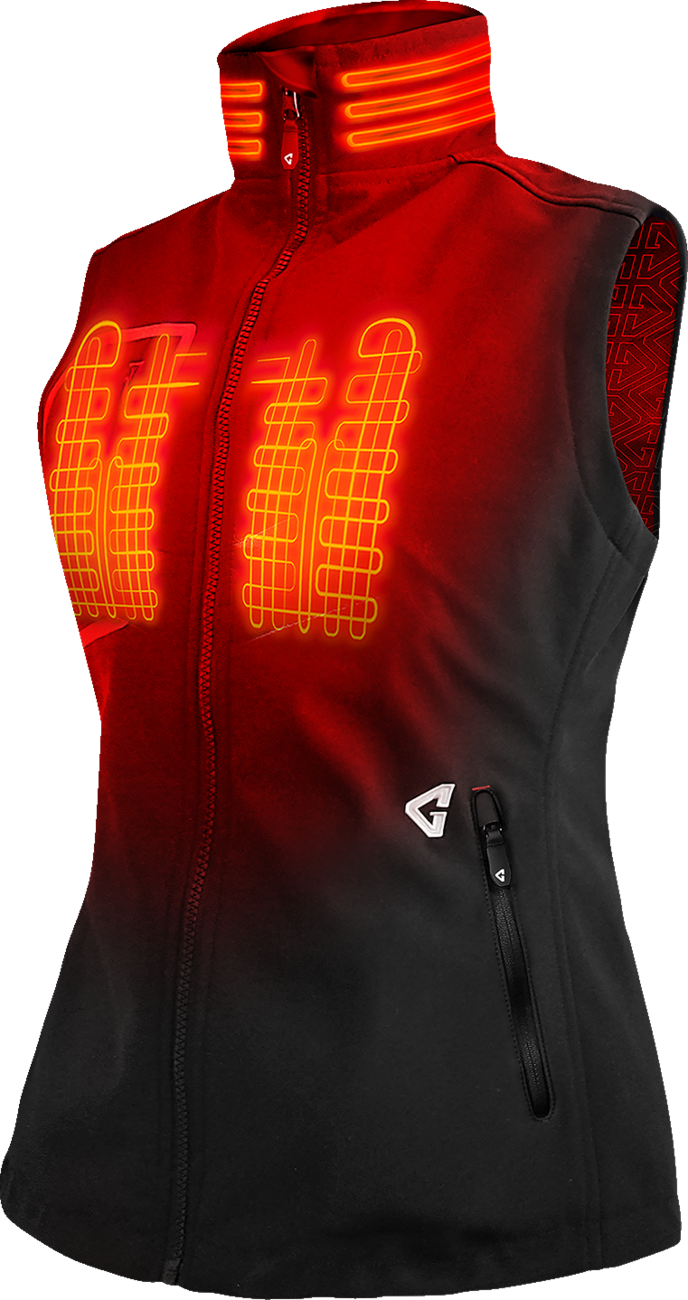 Gerbing Heated Clothing Womens 7V Torrid Softshell Heated Vest 2.0