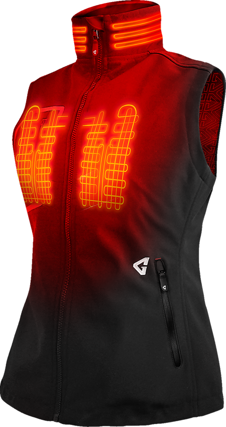 Gerbing Heated Clothing Womens 7V Torrid Softshell Heated Vest 2.0