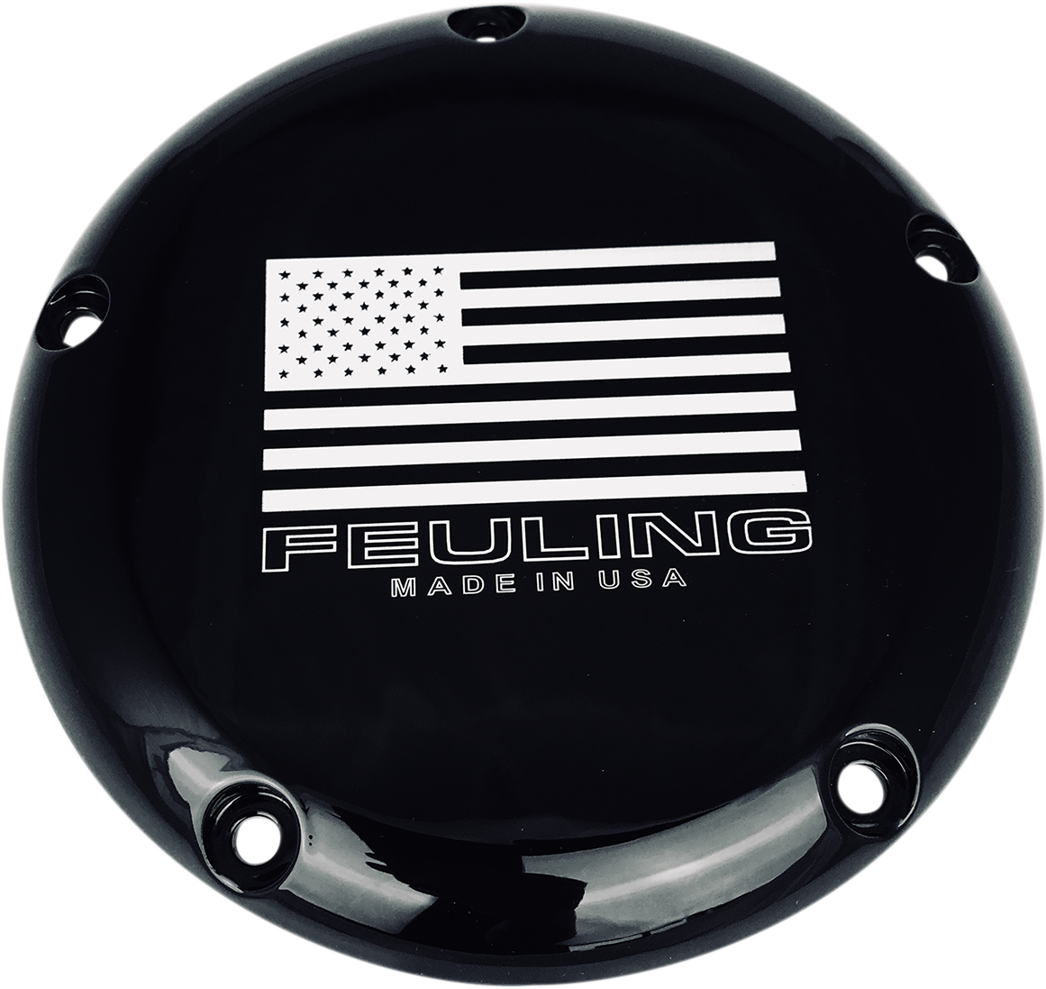 Feuling American Flag Logo Derby Cover for 1999-2018 Harley-Davidson Touring / Softail / Dyna