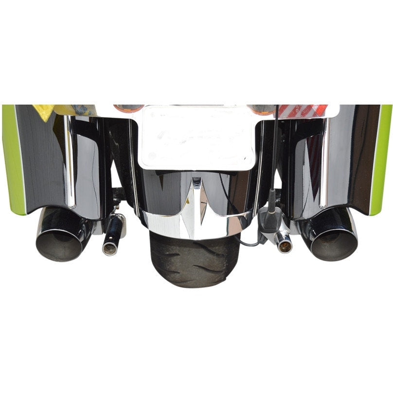 Rivco HWK025 Chrome Rear Rack Receiver Mounts w/ Hardware 14-19 Indian Bagger