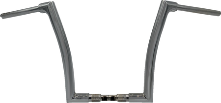 FBI 1-1/2" EZ Flat Top Handlebars for 21-24 FLTRK, 21-23 FLTRX/S/SE/ST - Chrome / 14"