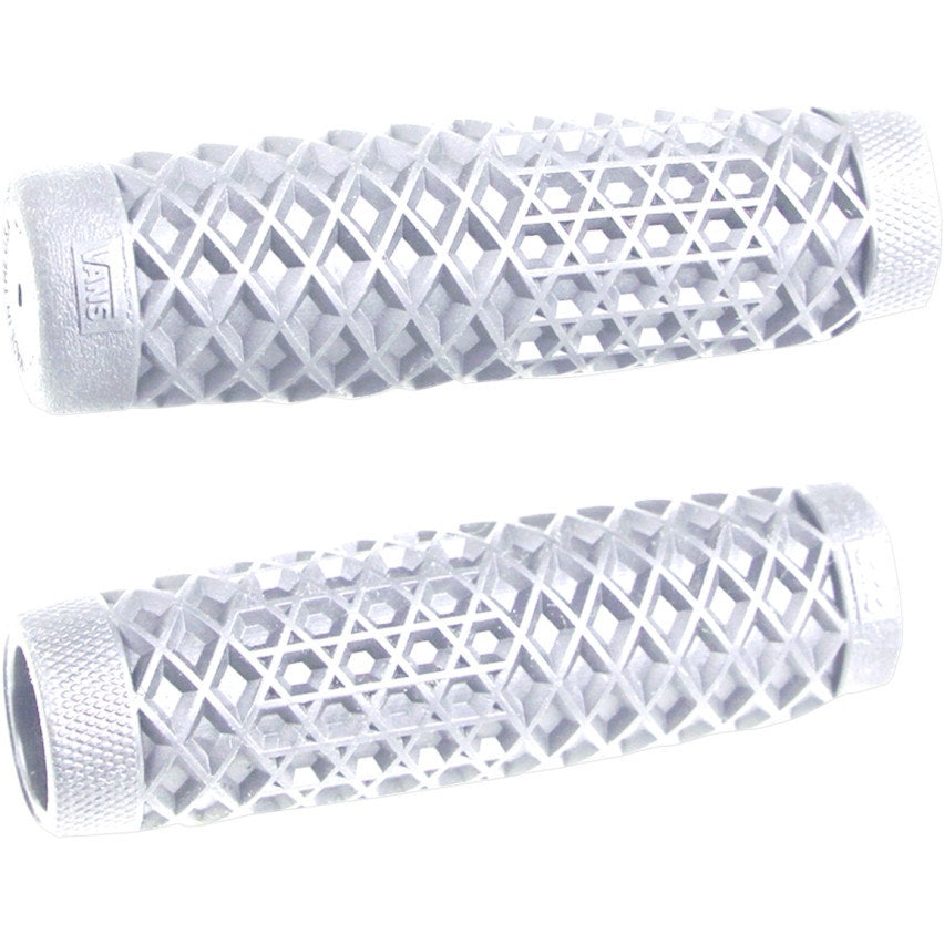ODI B02VTW White Vans Rubber 1" Dia. 5" Length Motorcycle Handlebar Grips Harley