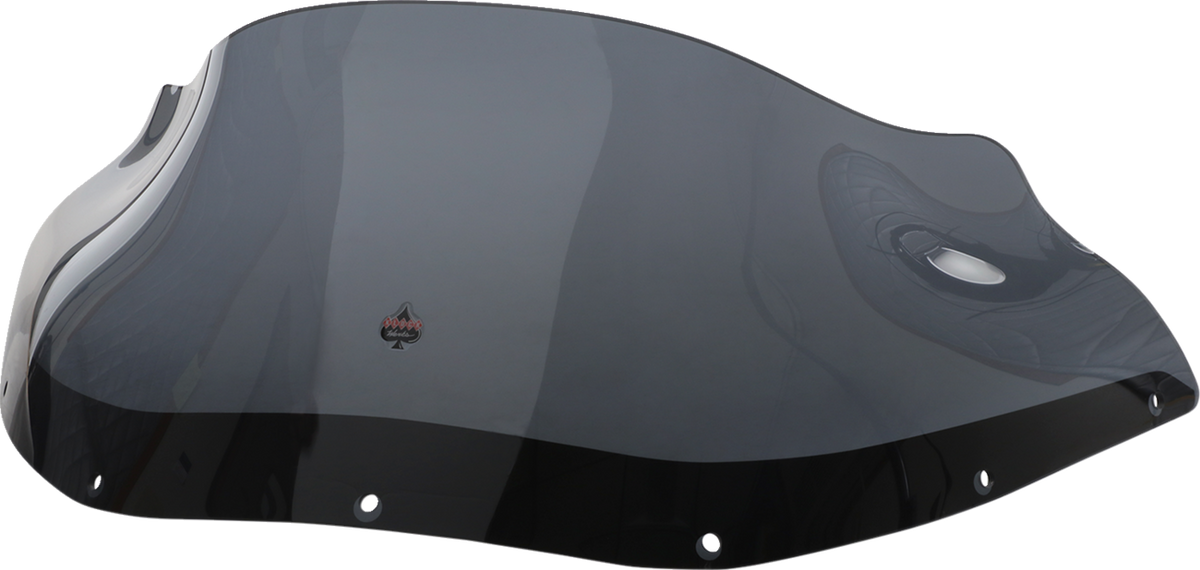 Klock Werks Flare Windshield for 84-92 FXRP & FXRT - '84-'92 FXRP / Dark Smoke / 9"