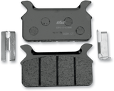 SBS Street Carbon Tech Organic Brake Pads for 1972-2025 Harley-Davidson Touring / Softail / Dyna / FXR / Sportster / V-Rod / FX Super Glide