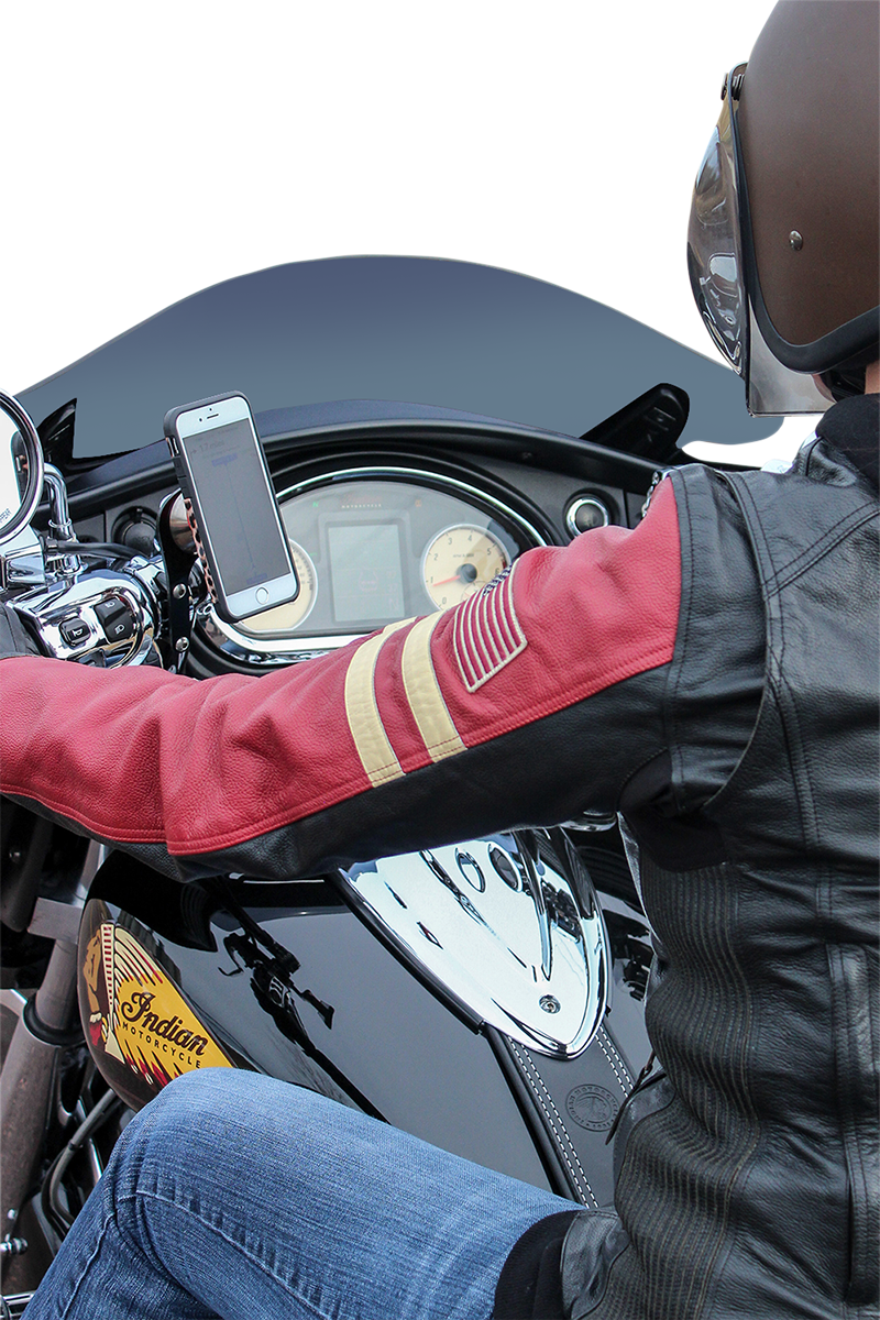Klock Werks iOmount Handlebar Switch Mount for Indian - All Styles - Touring / Black
