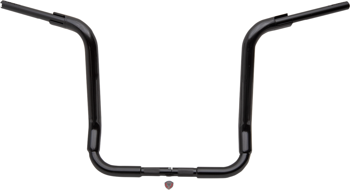 FBI Fat Baggers 1-1/2" EZ Round Top Handlebars for 14-20 FLHT/FLHX & Trike - Black / 16"