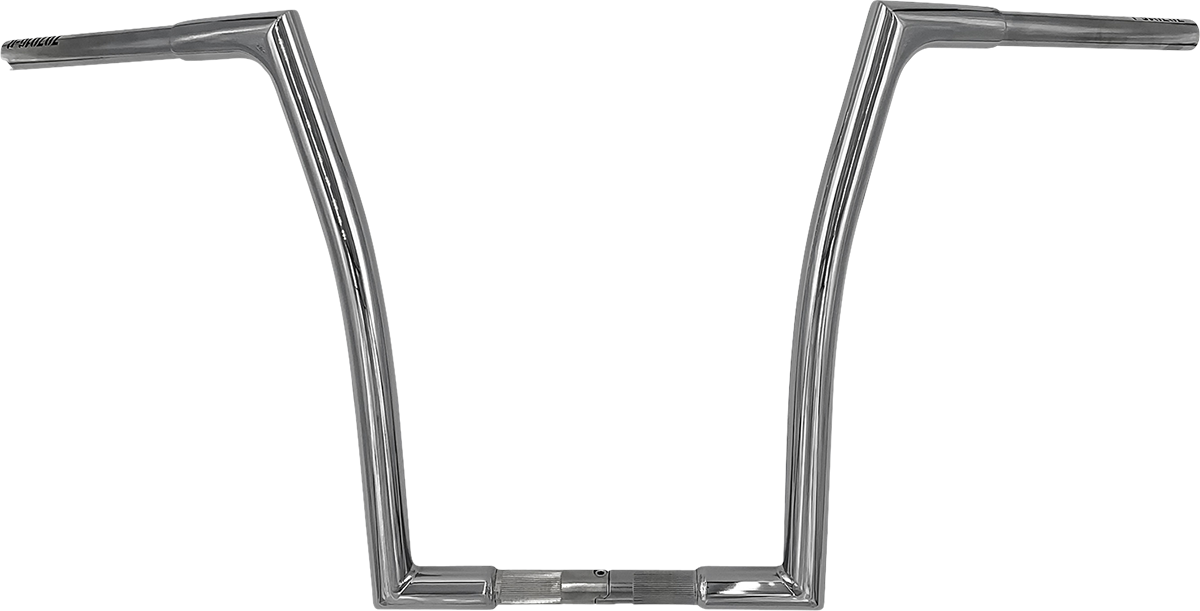 FBI Fat Baggers 1-1/4" EZ Flat Top Handlebars for FLTR '98-'13 / FLHR '94-'22 - Chrome / 16"