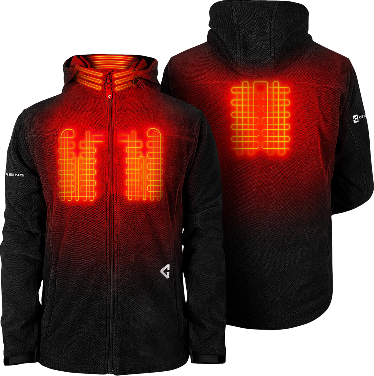 Gerbing Heated Clothing Mens 7V Thermite Fleece Heated Jacket 2.0