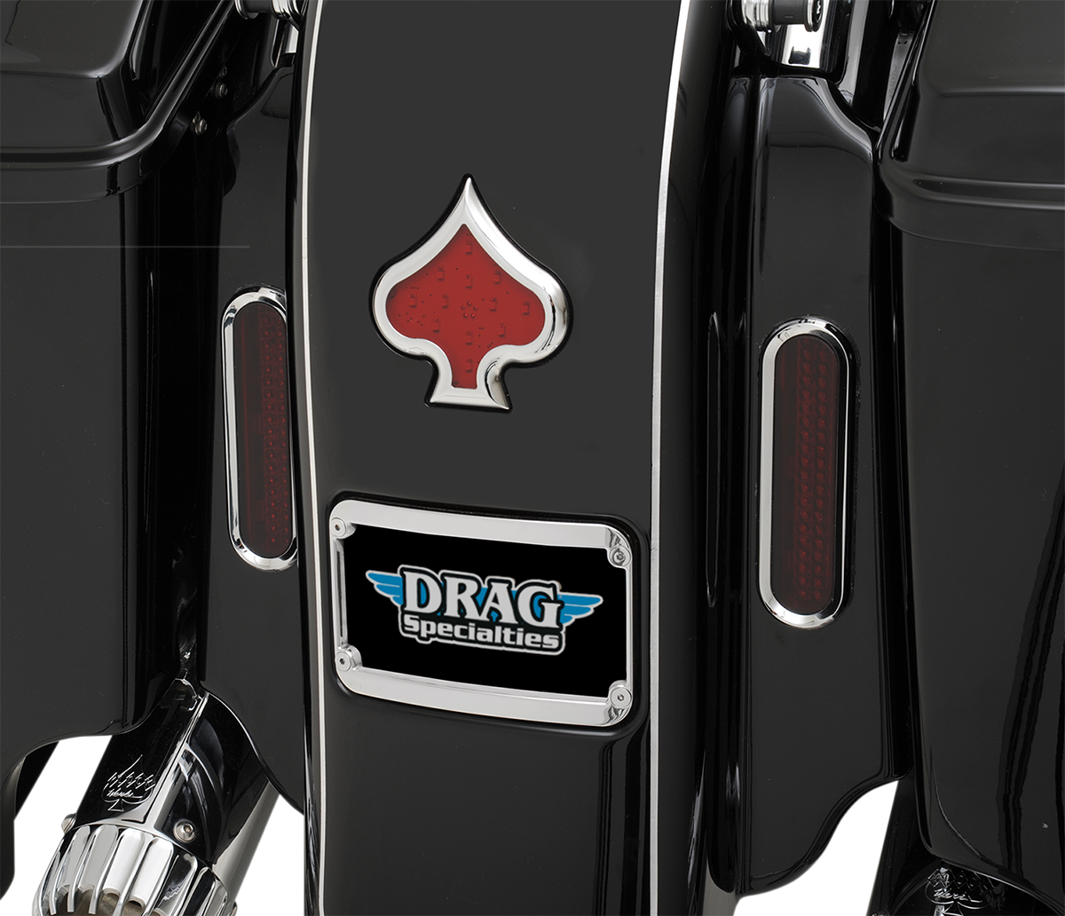Klock Werks The One Rear Fender Lighted License Frame