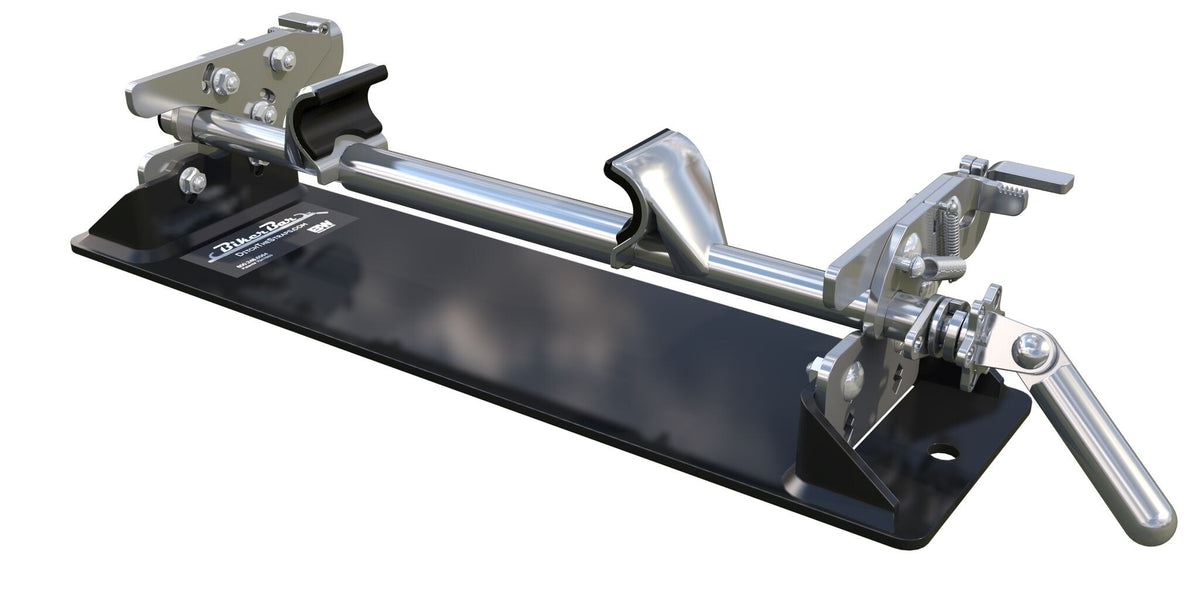 B&W MC2302 Biker Bar Strapless Motorcycle Removable Clamp Bar Dyna Softail V-Rod